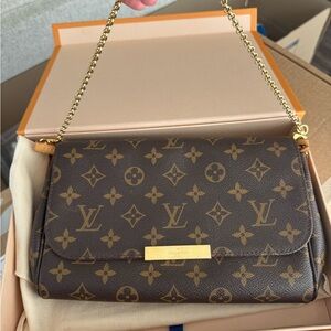 Louis Vuitton Brown Monogram Shoulder Bag